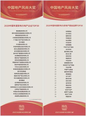 中国奥园荣膺双料殊荣，领航中国房地产投资新格局